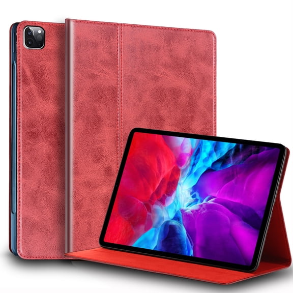 Gexmil For Ipad Pro 12.9-inch Case 6th/5th/4th/3rd Gen 2022/2021/2020/2018,Auto Wake/Sleep.Red