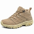 thumbnail image 1 of Gexuosn Women's Boots Outdoor Trekking Mid Backpacking Mountaineering Lightweight Hiking Boots, Khaki, 1 of 8