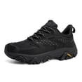 thumbnail image 1 of Gexuosn Womens Hiking Boots Comfortable Camping Trekking Non Slip Lightweight Outdoor Breathable Hiking Shoes, Black, 1 of 9