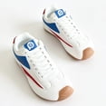 thumbnail image 1 of Gexuson Womens Walking Shoes Wide Width Barefoot Shoes Casual Non Slip Tennis Shoes Outdoor Sneakers 7 Wide,White Blue, 1 of 8
