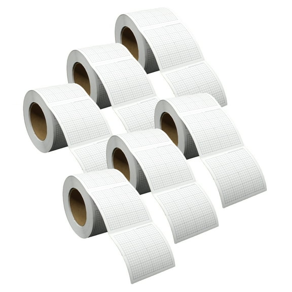 Geyer Instructional Graphing Stickers, 1st Quadrant, 50 Per Pack, 6 Packs