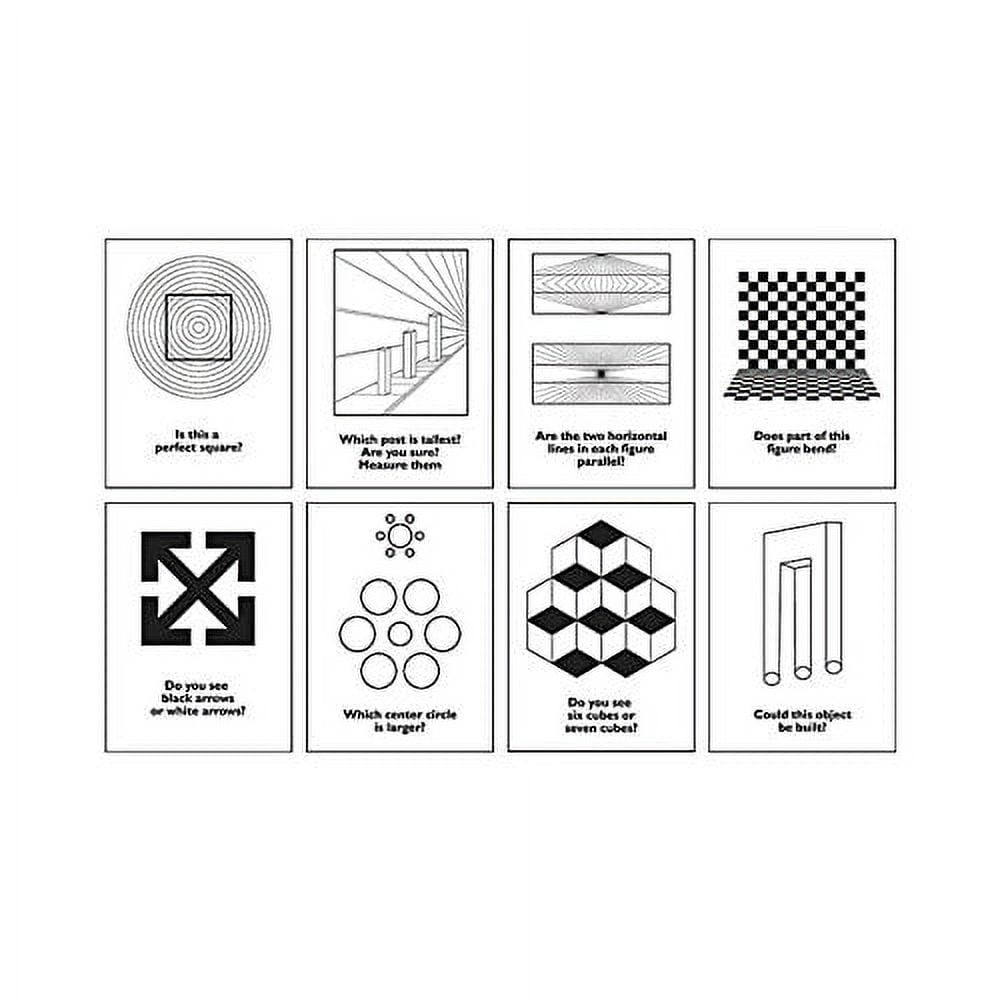 Geyer Instructional Products 250073 Classic Optical Illusions, Poster Set B (8 Posters)