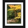 thumbnail image 1 of Geyman, Vitaly 11x14 Black Ornate Wood Framed with Double Matting Museum Art Print Titled - Fall Maple Fever XI, 1 of 4