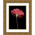 thumbnail image 1 of Geyman, Vitaly 11x14 Gold Ornate Wood Framed with Double Matting Museum Art Print Titled - Red Rose I, 1 of 4
