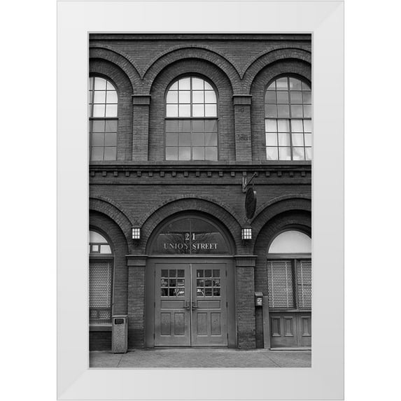 Geyman, Vitaly 13x18 White Modern Wood Framed Museum Art Print Titled - Pure Symmetry II