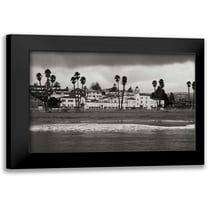 Geyman, Vitaly 14x11 Black Modern Framed Museum Art Print Titled - Santa Cruz Bay I