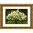 thumbnail image 1 of Geyman, Vitaly 14x11 Gold Ornate Wood Framed with Double Matting Museum Art Print Titled - White Cherry Tree II, 1 of 4