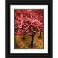 thumbnail image 1 of Geyman, Vitaly 14x18 Black Ornate Wood Framed with Double Matting Museum Art Print Titled - Pink Cherry Tree, 1 of 4
