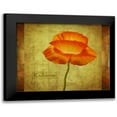 thumbnail image 1 of Geyman, Vitaly 24x20 Black Modern Framed Museum Art Print Titled - Dancing Poppy Radiance, 1 of 5