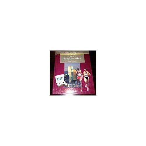 Pre-Owned Basic Mathematics (Globe Fearon) Teacher's Answer Edition 9780835957472