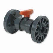 Gf Piping Systems 3 Flanged PVC Ball Valve Inline True Union 161375084