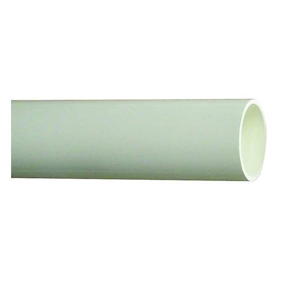Gf Piping Systems Pipe,Schedule 40, 8 In,10 ft. Length,PVC H0400800PW1000