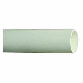 Pipe, PVC, White, 6 in Unthreaded H0400600PW1000