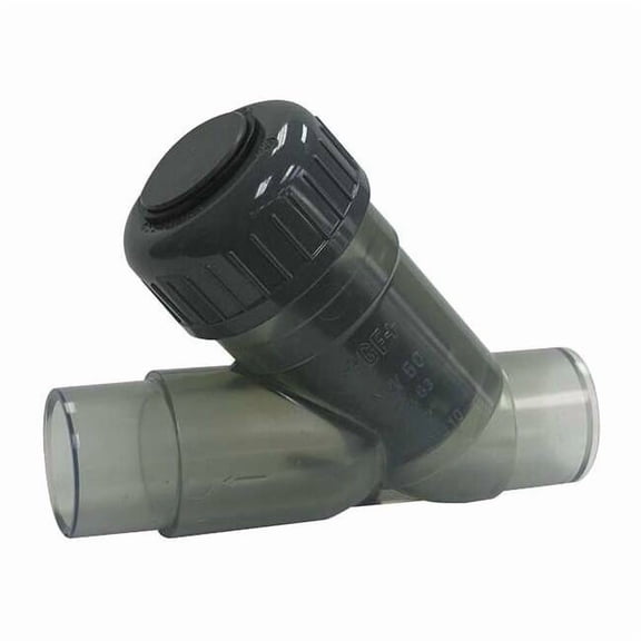 Gf Piping Systems 1" Spigot PVC Y Check Valve 192304033