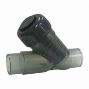 Gf Piping Systems 2" Spigot PVC Y Check Valve 192304011