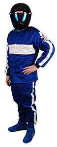 G-Force 4386MEDBU GF 505 Blue Medium Triple Layer Racing Pants