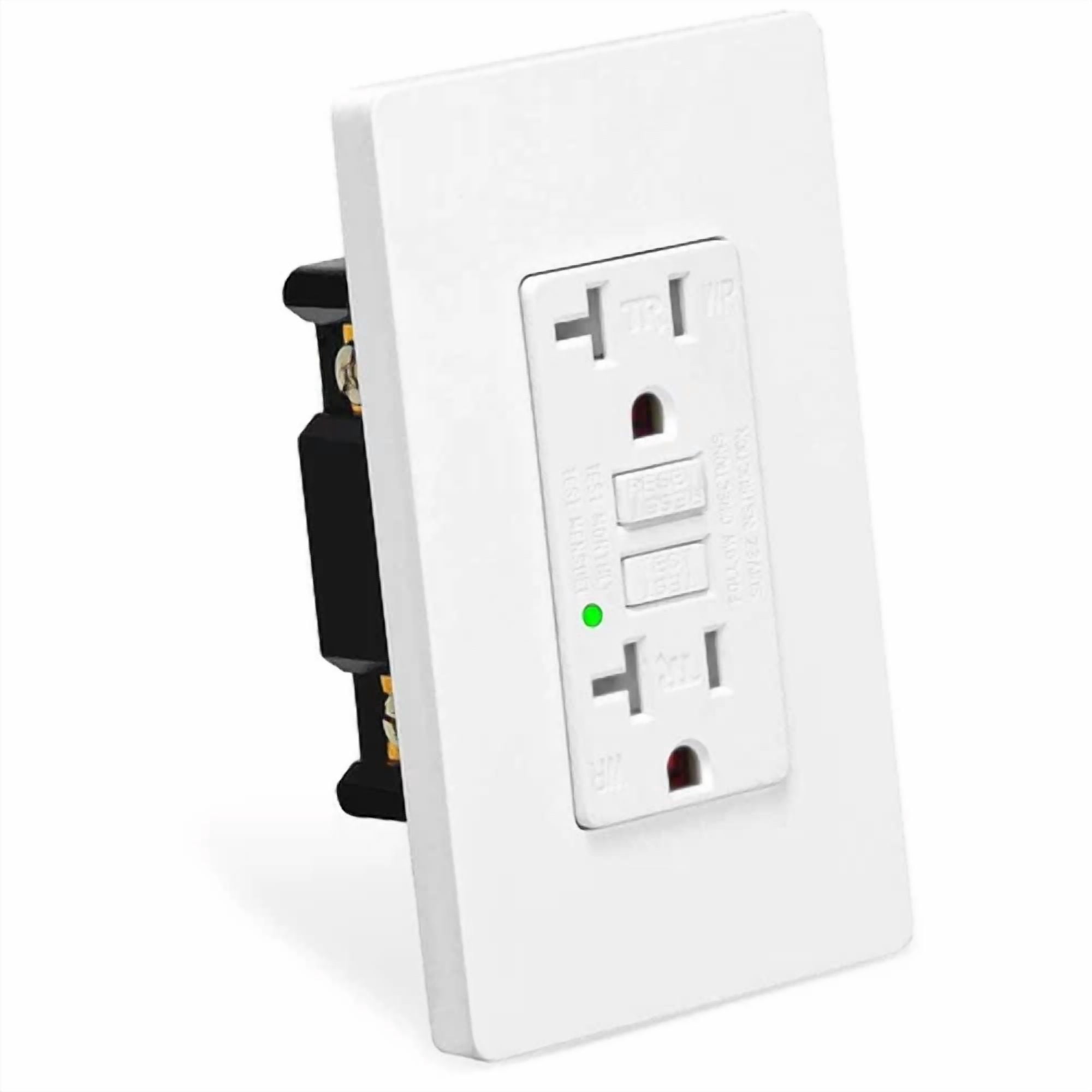 Gfi Outlet 20 Amp Wr Tr Gfci Receptacles With Plate For Outdoor Kitchen Bathroom