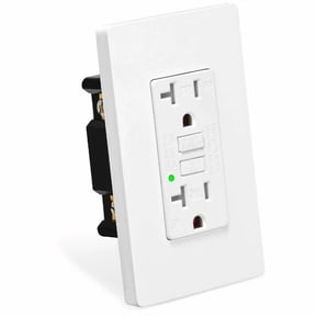 Gfi Outlet 20 Amp Wr Tr Gfci Receptacles With Plate For Outdoor Kitchen Bathroom