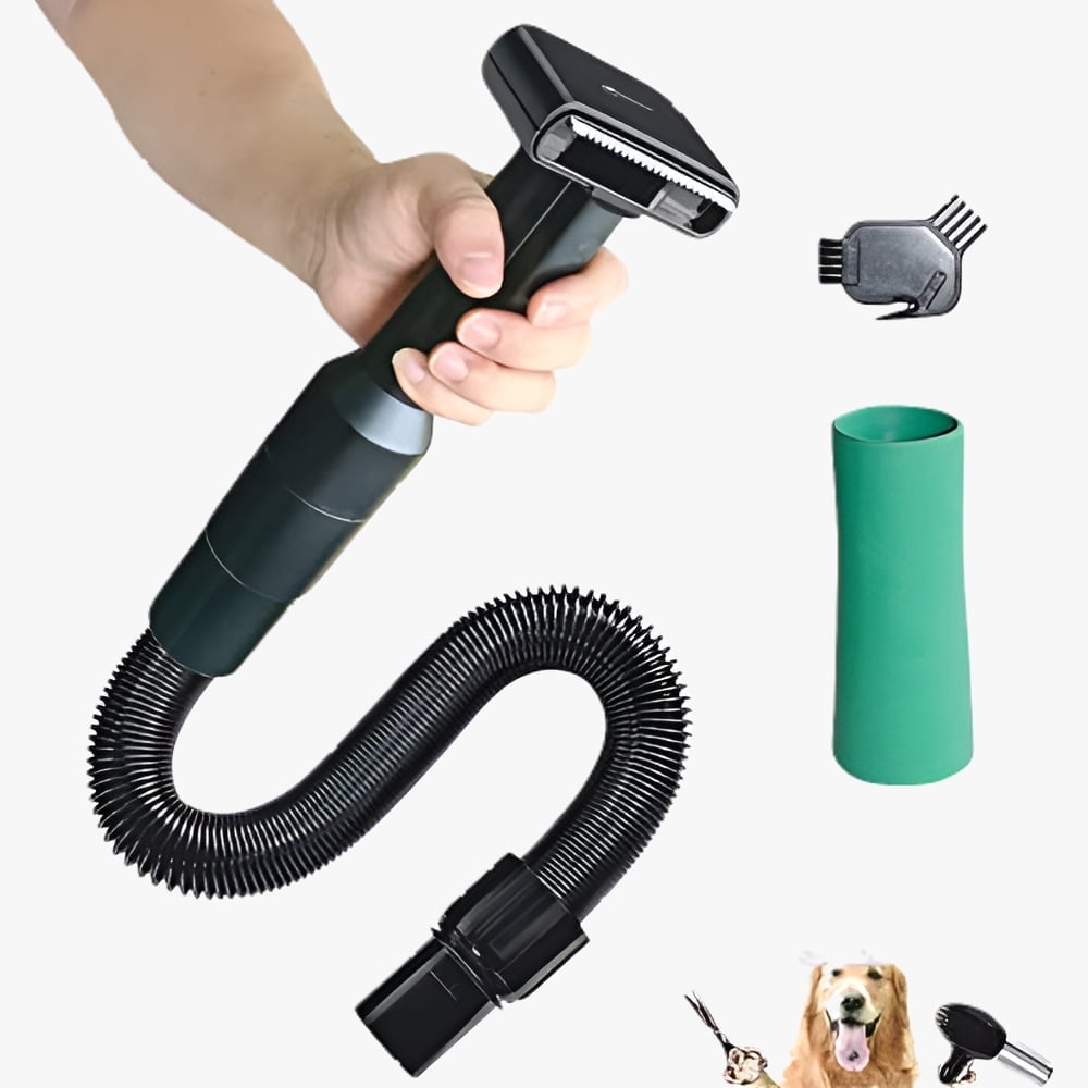 Gforest Pet Hair Grooming Brush Comb Shedding Vacuum Attachment Kit Tool for Dogs and Cats