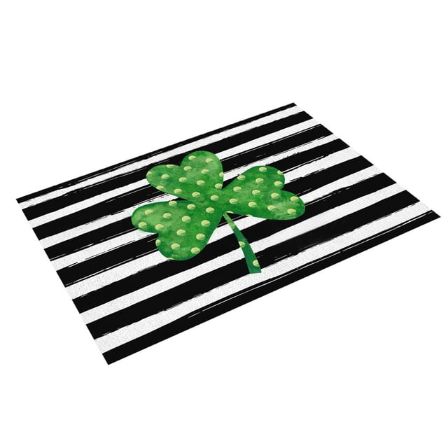 Gfregrj Placemat Placemats for Round Table Kitchen Clearance Sales Today Deals Prime St Patricks