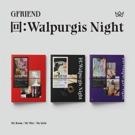 Gfriend - Walpurgis Night (Random Cover) (incl. 60pg Booklet, 24pg Lyric Book, 16pg Minibook, Pet Photostand, Room Pop-Up Card, Business Card, 2pc Selfie Photocard) - Music & Performance - CD
