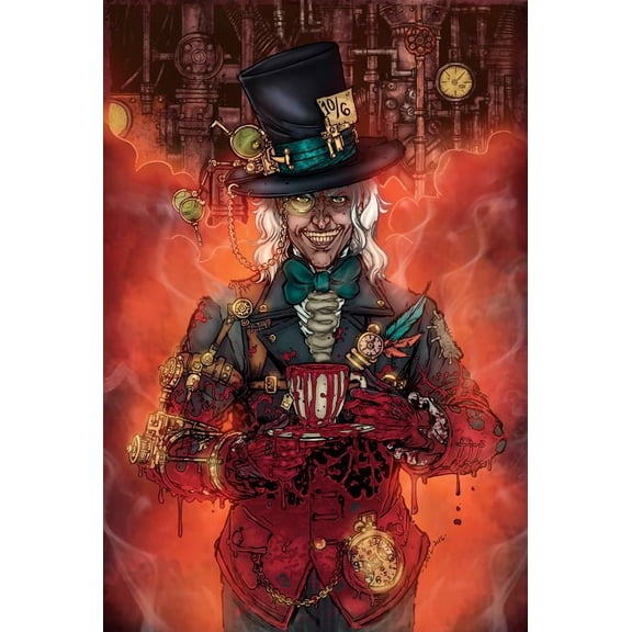 Gft Steampunk Alice In Wonderland Cvr B Leister (Cvr B Leister) Zenescope Entertainment Inc Comic Book