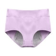 thumbnail image 1 of Gfyviroh Briefs for Women Stretch Soft Breathable Full Coverage Panties Casual High-rise Solid Color Comfortable Underwear, 1 of 4