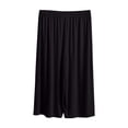 thumbnail image 1 of Gfyviroh Capri Pants for Women Plus Size Lounge Loose Fit Capris Comfy Modal Casual Wide Leg Cropped Pants, 1 of 4