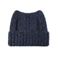 thumbnail image 1 of Gfyviroh Cozy Women's Cat Ear Beanie Hat Woolen Solid Color Cuffed Hat Outdoor Windproof Knitted Hat, 1 of 2