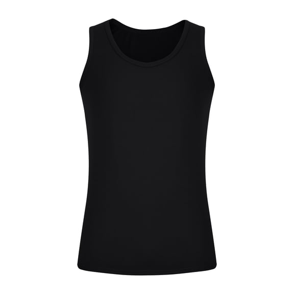 Gfyviroh Mens Undershirts Tank Lightweight Plus Size Sleeveless T-shirts Crew Neck Comfortable Casual Fitness Tank Tops