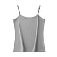 thumbnail image 1 of Gfyviroh Plus Size Cami Tops for Women Adjustable Strap Comfy Modal Tank Undershirt Soft Seamless Summer Camisole, 1 of 3