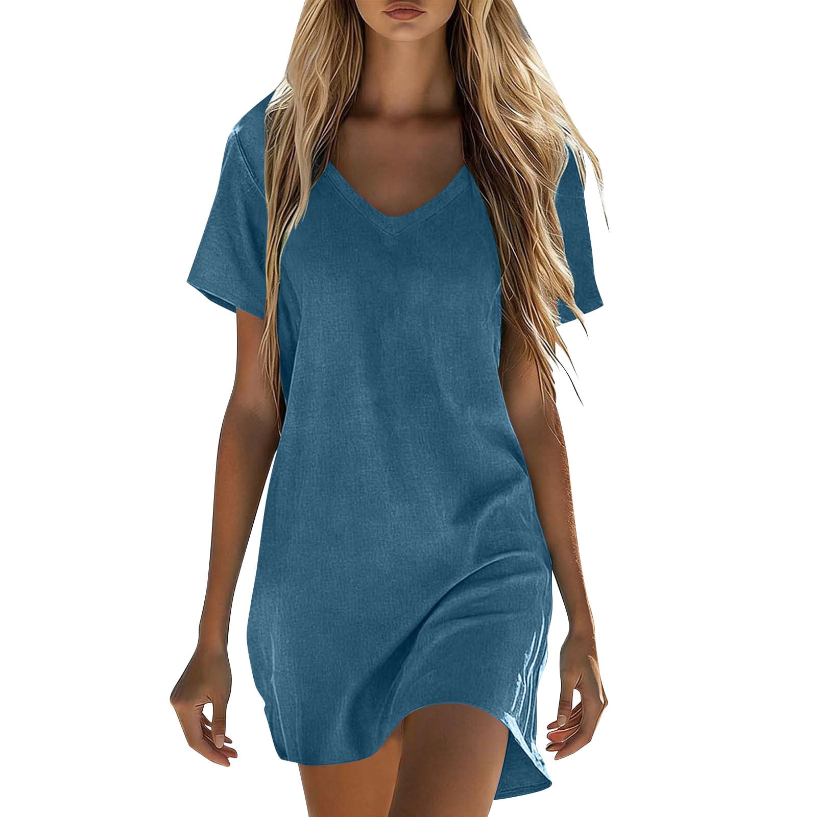 casual tee dress The Organic Cotton Weekend Tee Dress