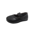 thumbnail image 1 of Gfyviroh Toddler Girl Flat Shoes Leather Princess Non-Slip Dress Shoes Soft Sole Mary Jane Lightweight Ballet Shoes, 1 of 8