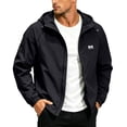 thumbnail image 1 of Gfyviroh Windbreaker Jackets for Men Stylish Long Sleeve Comfy Hooded Jacket Lightweight Zip-Up Quick Dry Sports Outerwear, 1 of 5