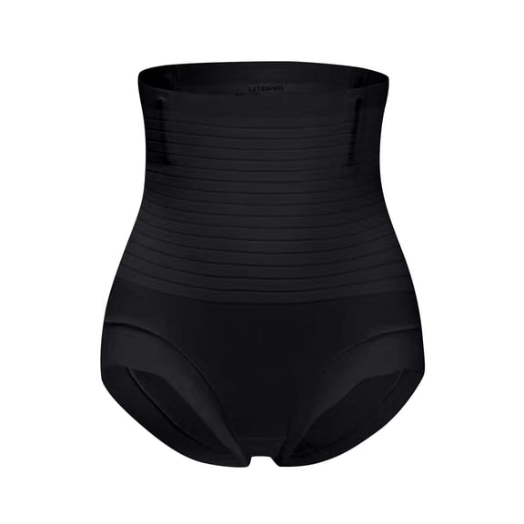 Gfyviroh Women's Briefs High-rise Tummy Control Hip Lift Body Shaping Panties Comfortable Breathable Seamless Underwear