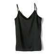 thumbnail image 1 of Gfyviroh Women's Cami Tops V Neck Sleeveless Spaghetti Strap Tops Comfortable Breathable Solid Color Undershirts, 1 of 4