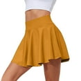thumbnail image 1 of Gfyviroh Womens Workout Skirts with Shorts Trendy High Waist Yoga Skorts Flowy Plus Size Casual Skirts, 1 of 5