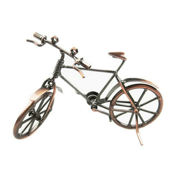 Ggdda Room Decor Bicycle Model Wrought Iron Crafts Retro Home Decoration Ornaments Wall Decor Home Decor
