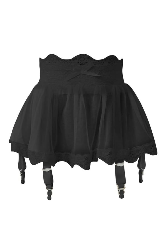 Lingerie for Women High Waist Panties Plus Size Strappy G-String Thong for Play Black XL