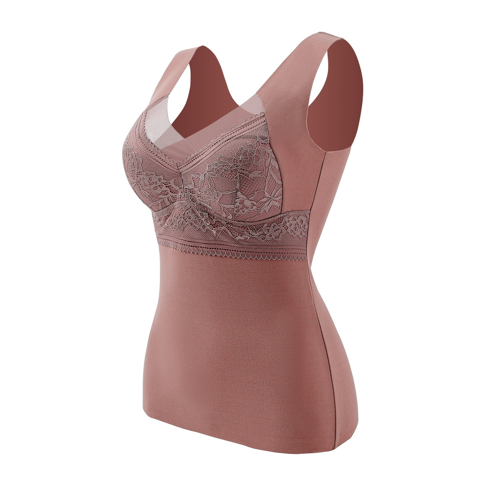 Shapermint Cami With Built In Bra Lynclare Women's Shapewear Tank