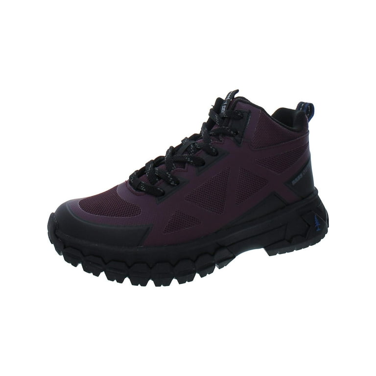 Bass Outdoor Womens Peak Seamless Hiker Outdoor Sport Hiking Boots Women s Size 7 Purple