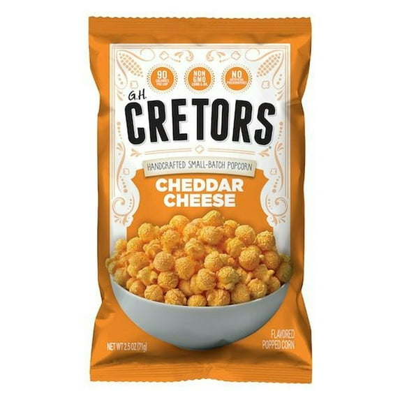 Gh Cretors Cheddar Cheese Popcorn 2.5 oz (Pack Of 12)