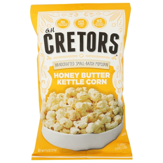 Gh Cretors - Popcorn Kettle Honey Butter - 7.5 Oz, Case of 12