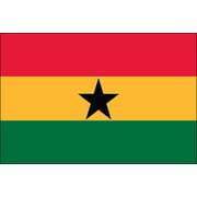 Ghana 3 x 5 Indoor Polyester Flag