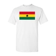 thumbnail image 1 of Ghana Country Flag Adult DT T-Shirt Tee, 1 of 2
