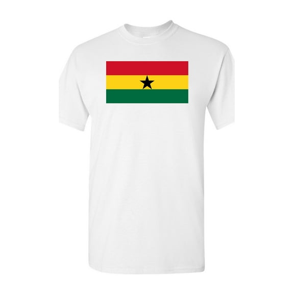 Ghana Country Flag Adult DT T-Shirt Tee