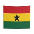 thumbnail image 1 of Ghana Country Flag Wall Hanging Tapestry, 1 of 3