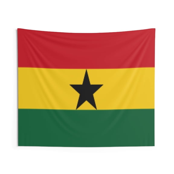 Ghana Country Flag Wall Hanging Tapestry
