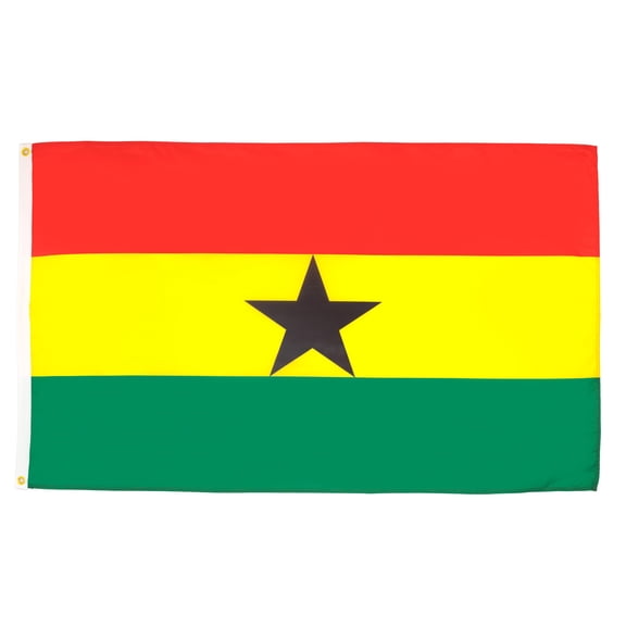 AZ FLAG Ghana Flag 2x3 ft Ghanaian Banner 100D Polyester 2 Grommets