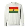 thumbnail image 1 of Ghana Flag Paint Sweatshirt Men -Image by Shutterstock, Male XX-Large, 1 of 4